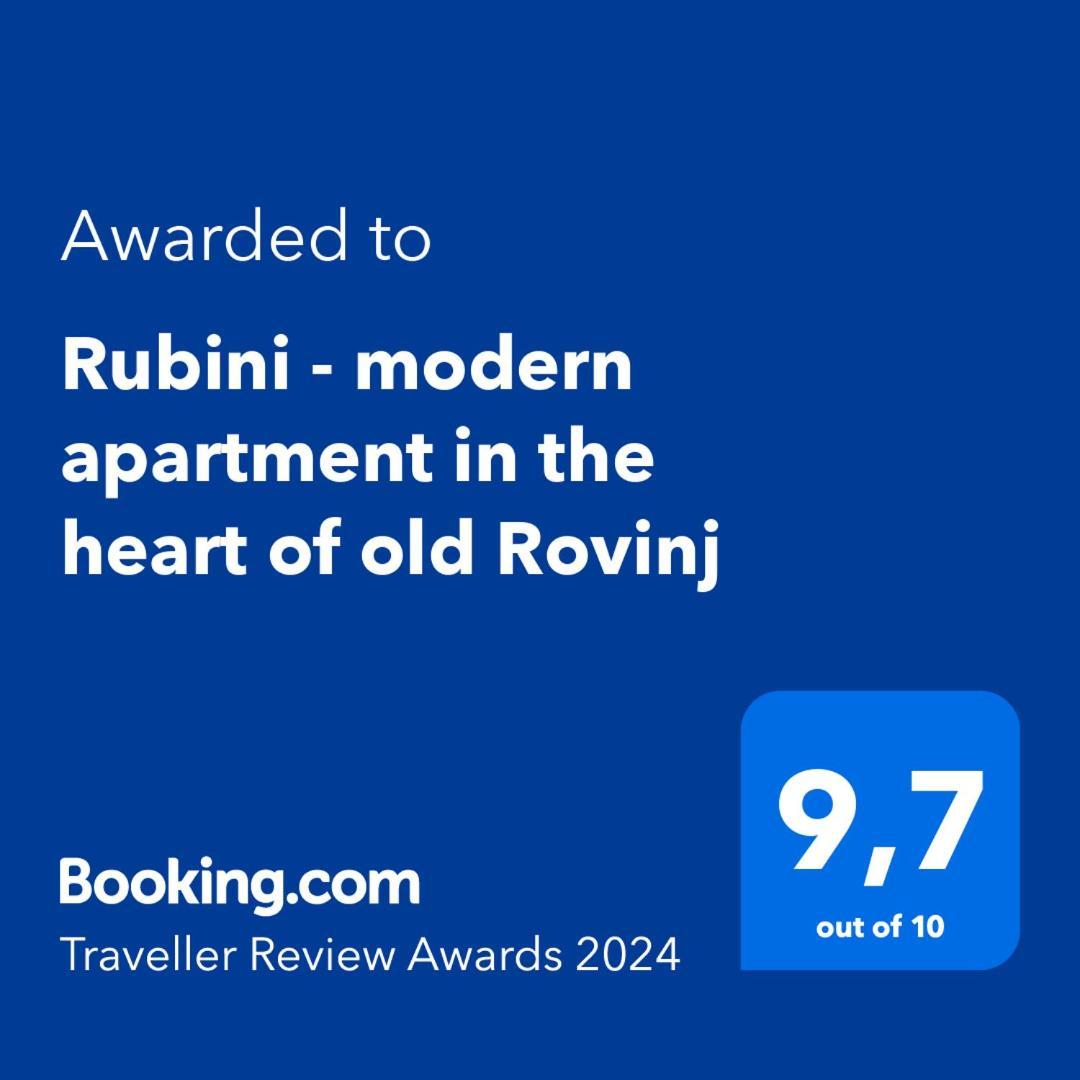 Rubini - Modern Apartment In The Heart Of Old Rovinj Luaran gambar